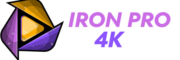 iron pro 4k logo